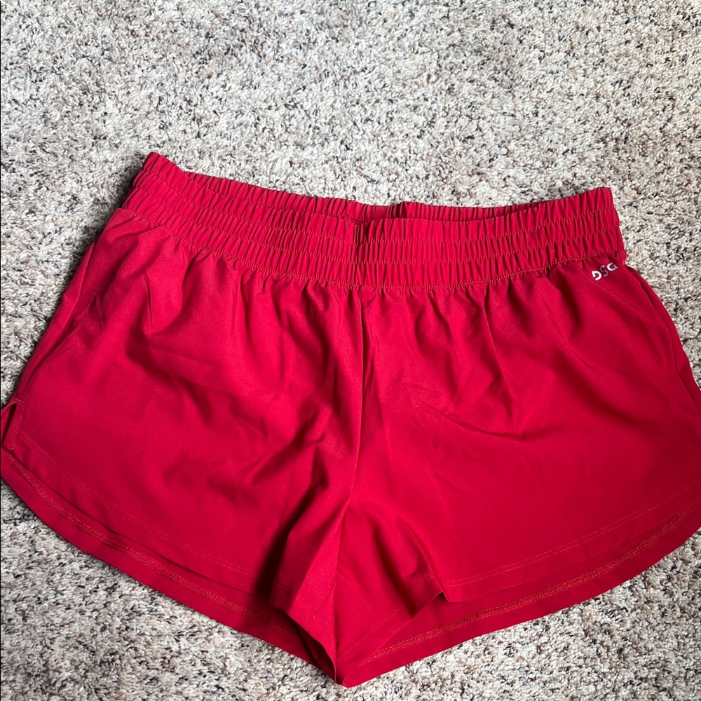 DSG Women's Vibrant Red Athletic Shorts